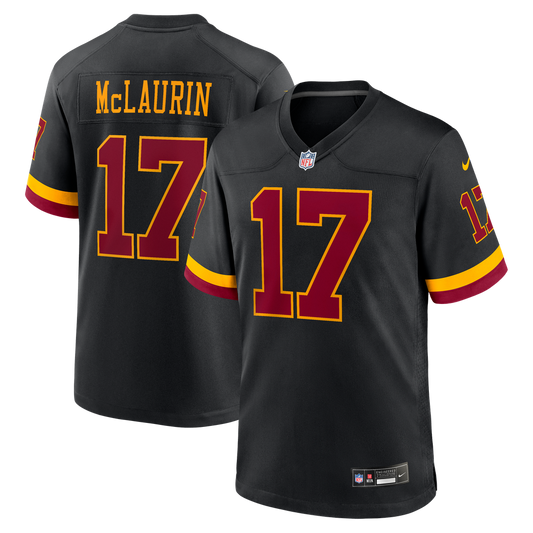Men's Hail Raiser Men's Washington Commanders Terry McLaurin Black Alternate Game NFL Football Jersey - view 1