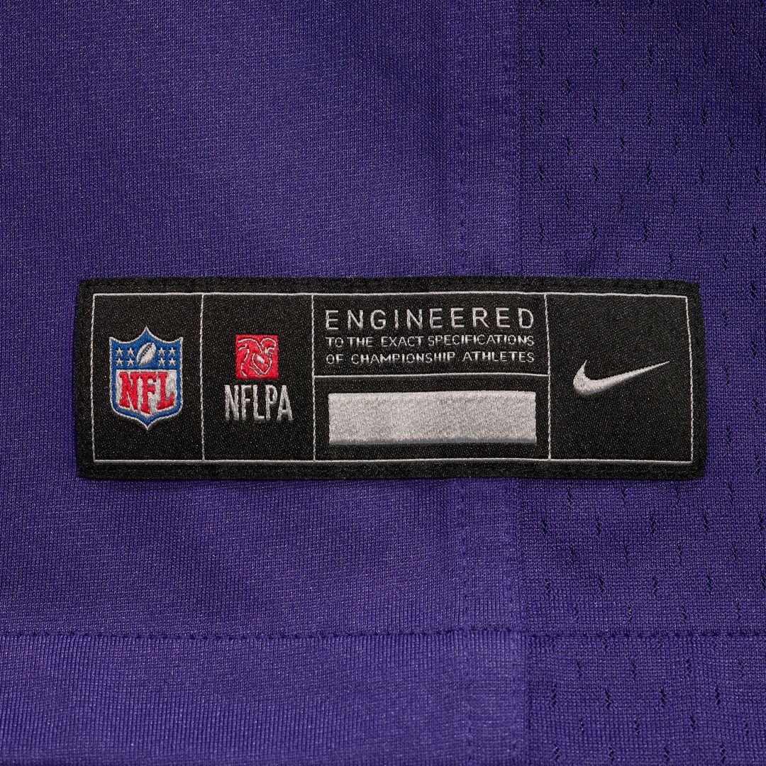 Men's Baltimore Ravens Lamar Jackson Purple Alternate Game NFL Football Jersey - view 12