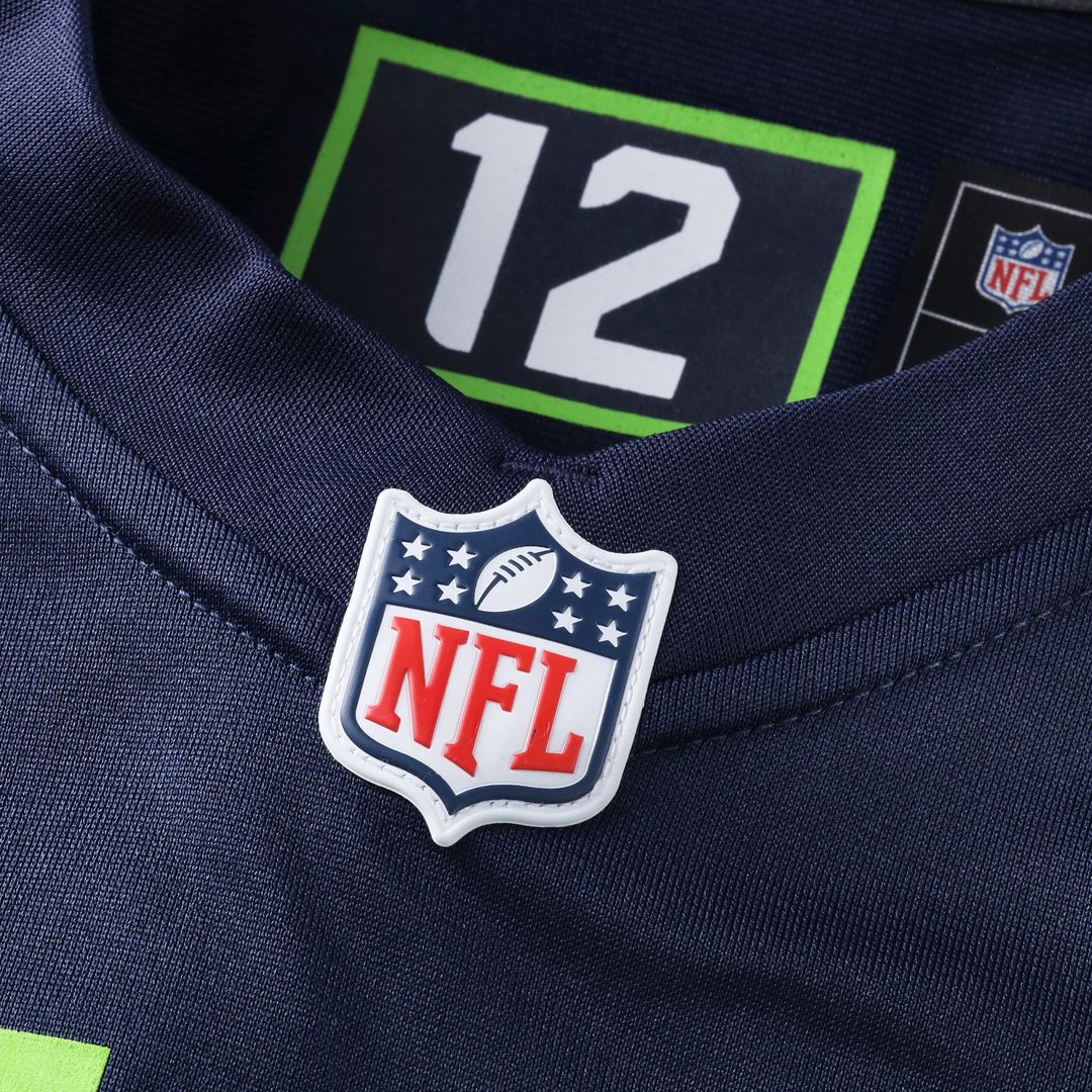 Men's Seattle Seahawks Devon Witherspoon College Navy Game NFL Football Jersey - view 4
