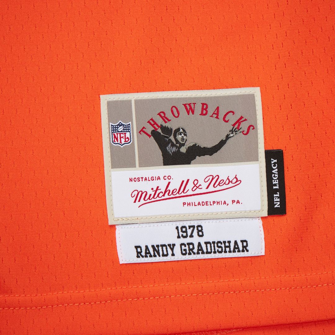 Men's Denver Broncos Randy Gradishar Orange 1978 Legacy Replica NFL Football Jersey - view 5