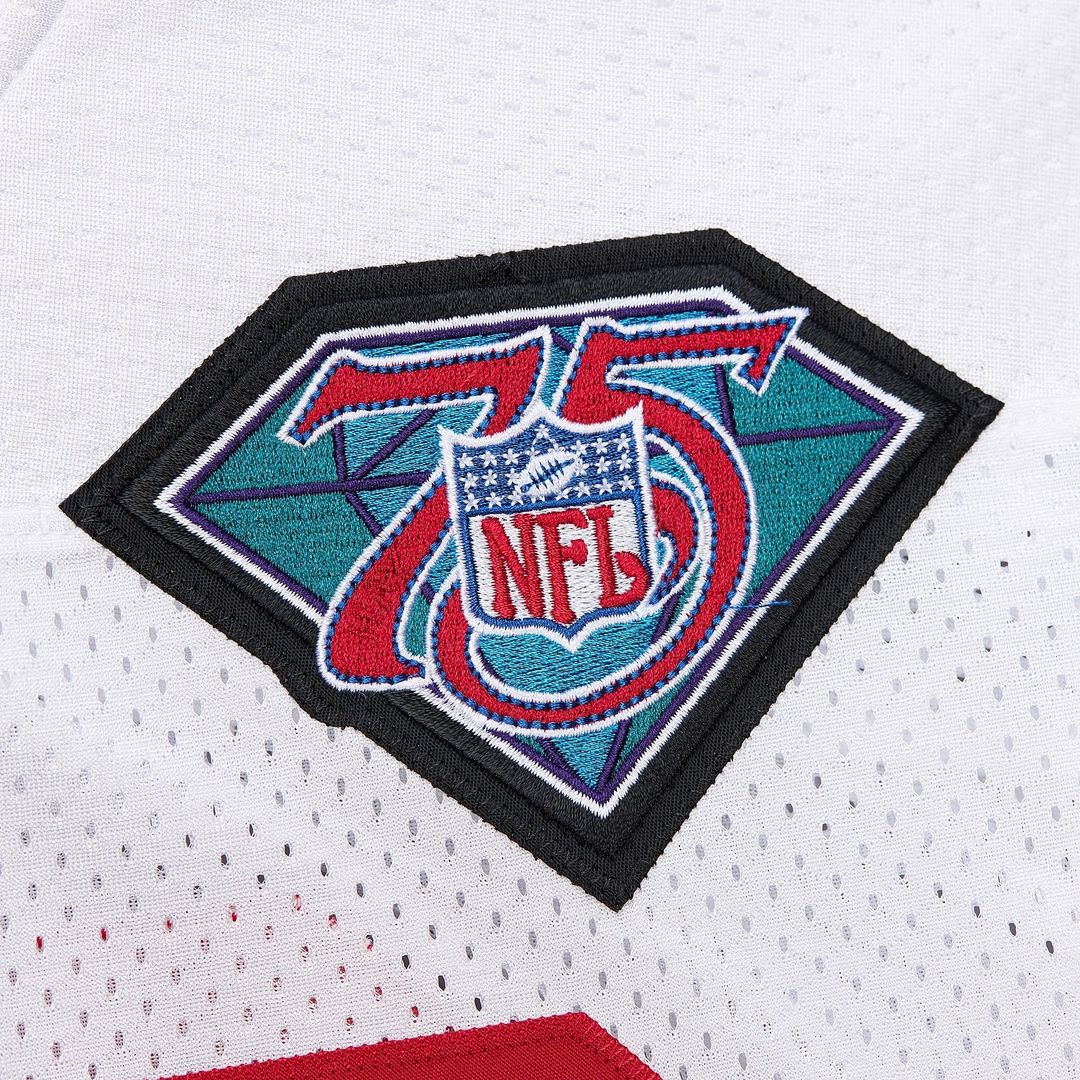 Men's San Francisco 49ers 1994 Jerry Rice White Throwback NFL Football Jersey - view 5