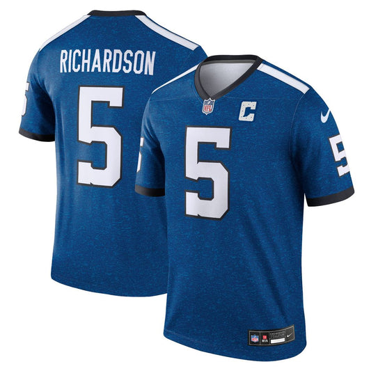 Men's Indianapolis Colts Anthony Richardson Sr. Royal Legend Player NFL Football Performance Top - view 1