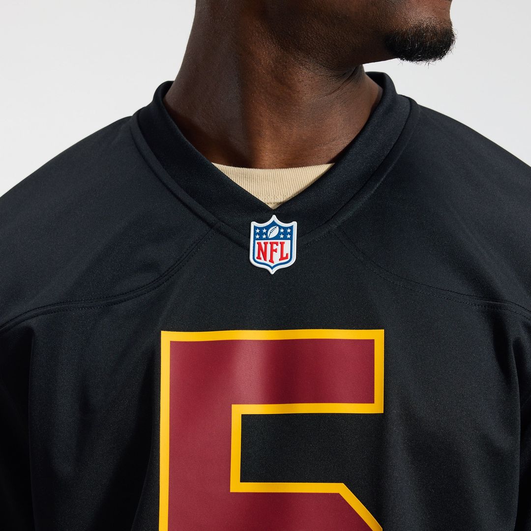 Men's Washington Commanders Jayden Daniels Burgundy Game NFL Football Jersey - view 40