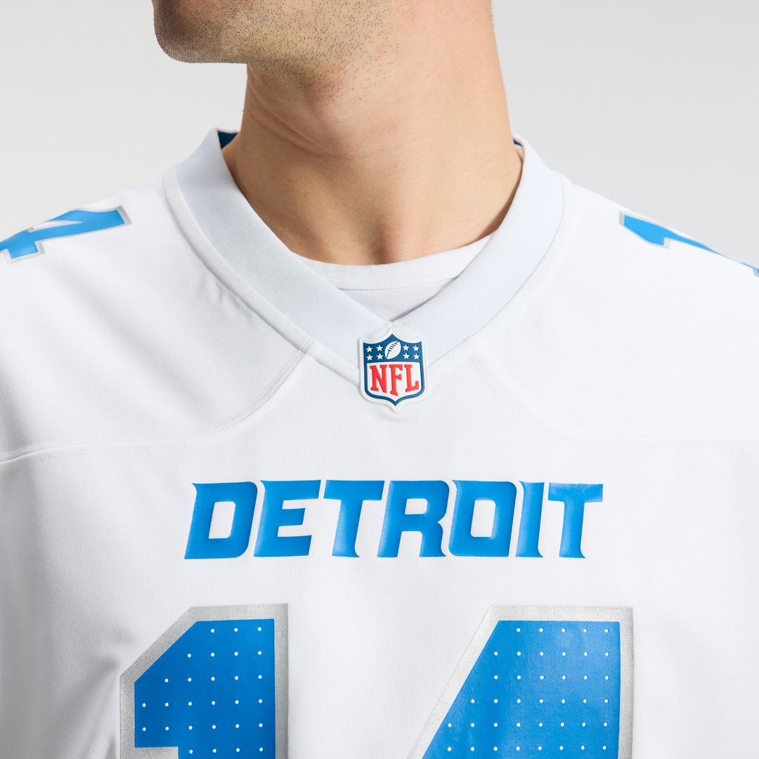 Men's Detroit Lions Amon-Ra St. Brown Blue Game NFL Football Jersey - view 36