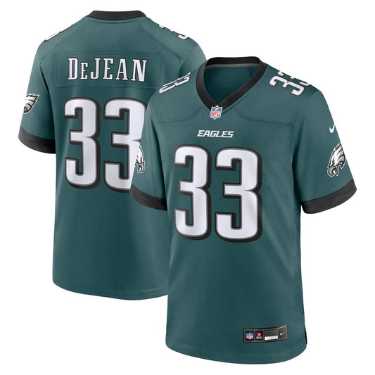 Men's Philadelphia Eagles Cooper DeJean Green Game NFL Football Jersey - view 1
