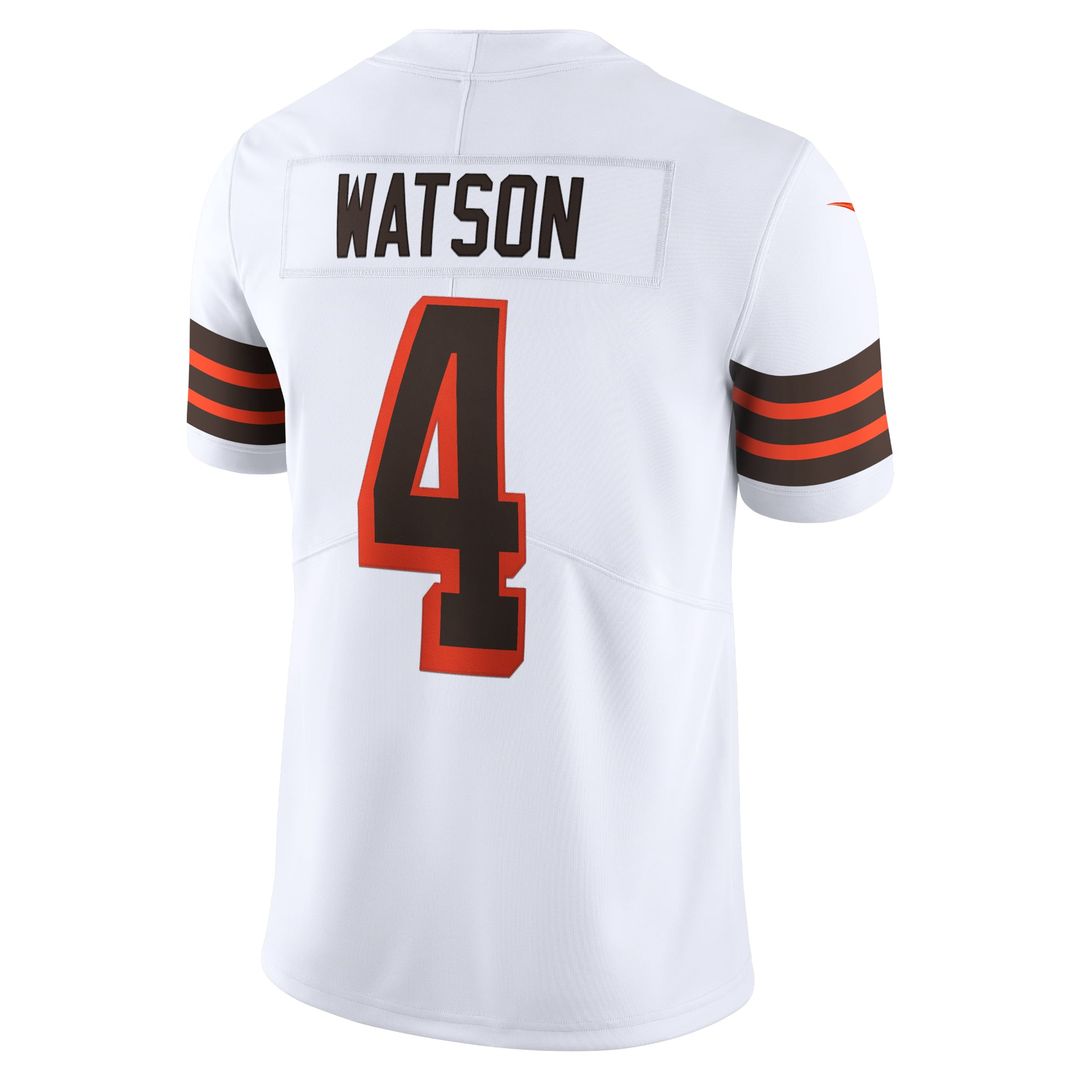 Men's Cleveland Browns Deshaun Watson Brown Limited NFL Football Jersey - view 9