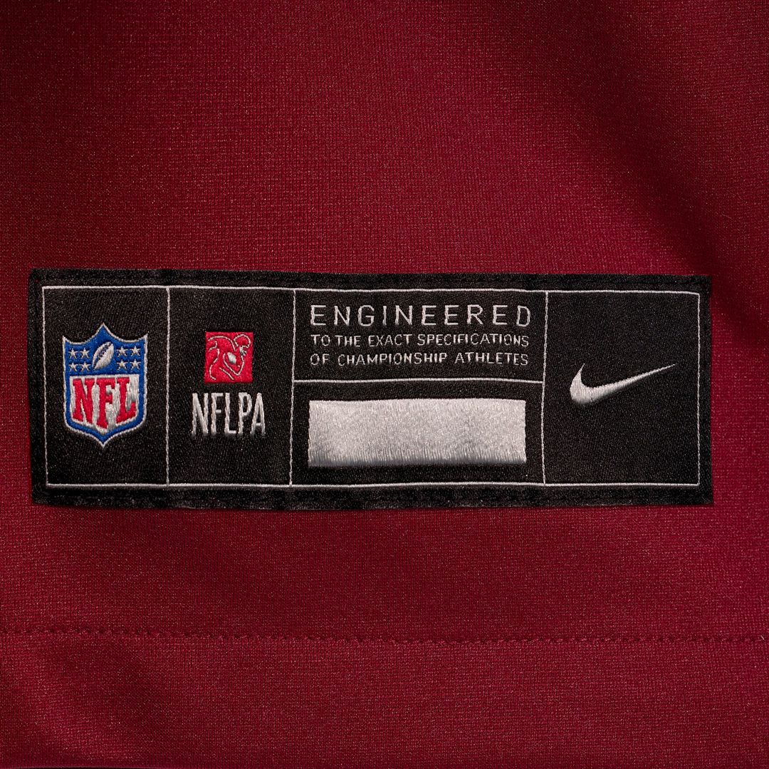 Men's Washington Commanders Will Harris Burgundy Team Game NFL Football Jersey - view 6