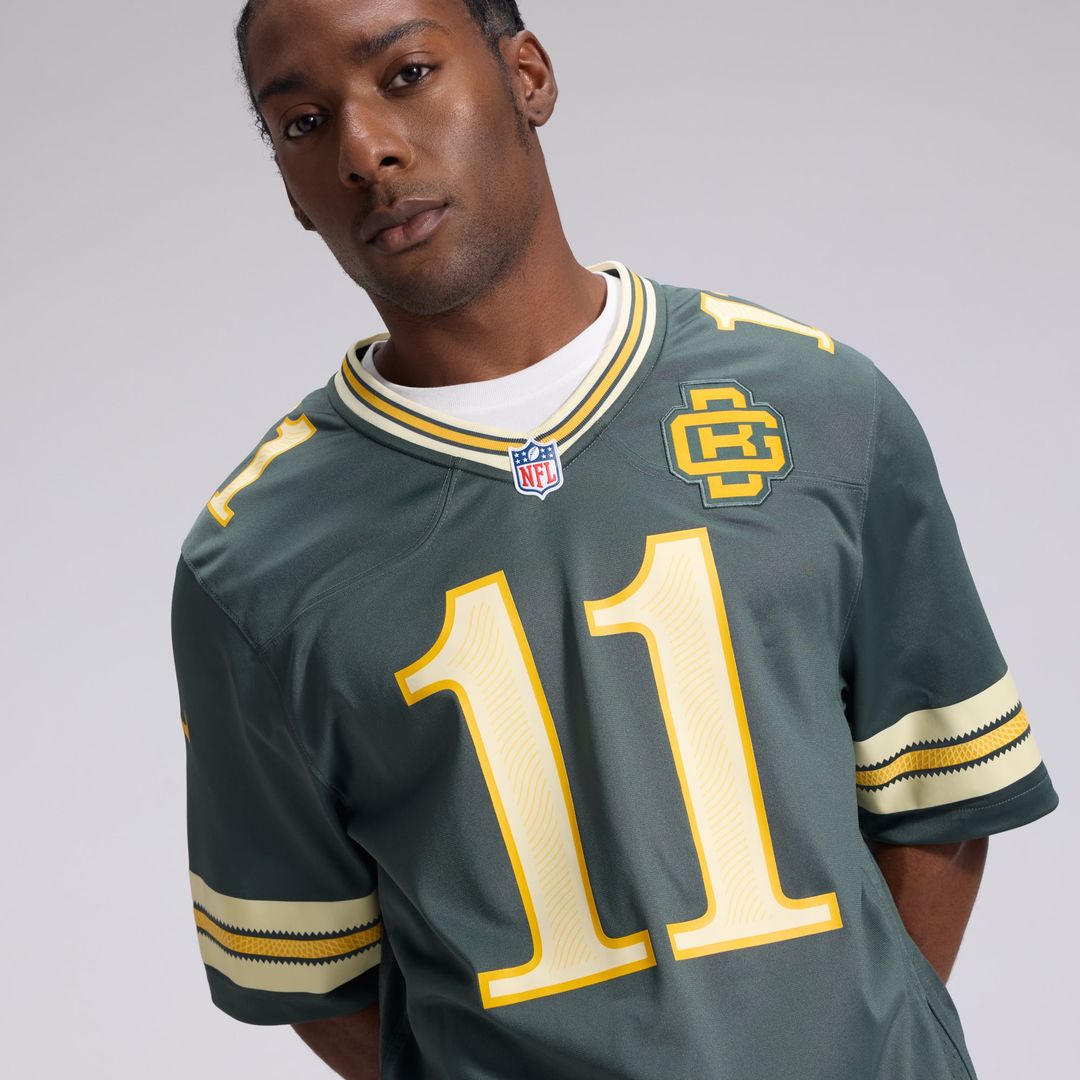 Men's Green Bay Packers Jayden Reed Green 2026 Rivalries Collection Game NFL Football Jersey - view 10