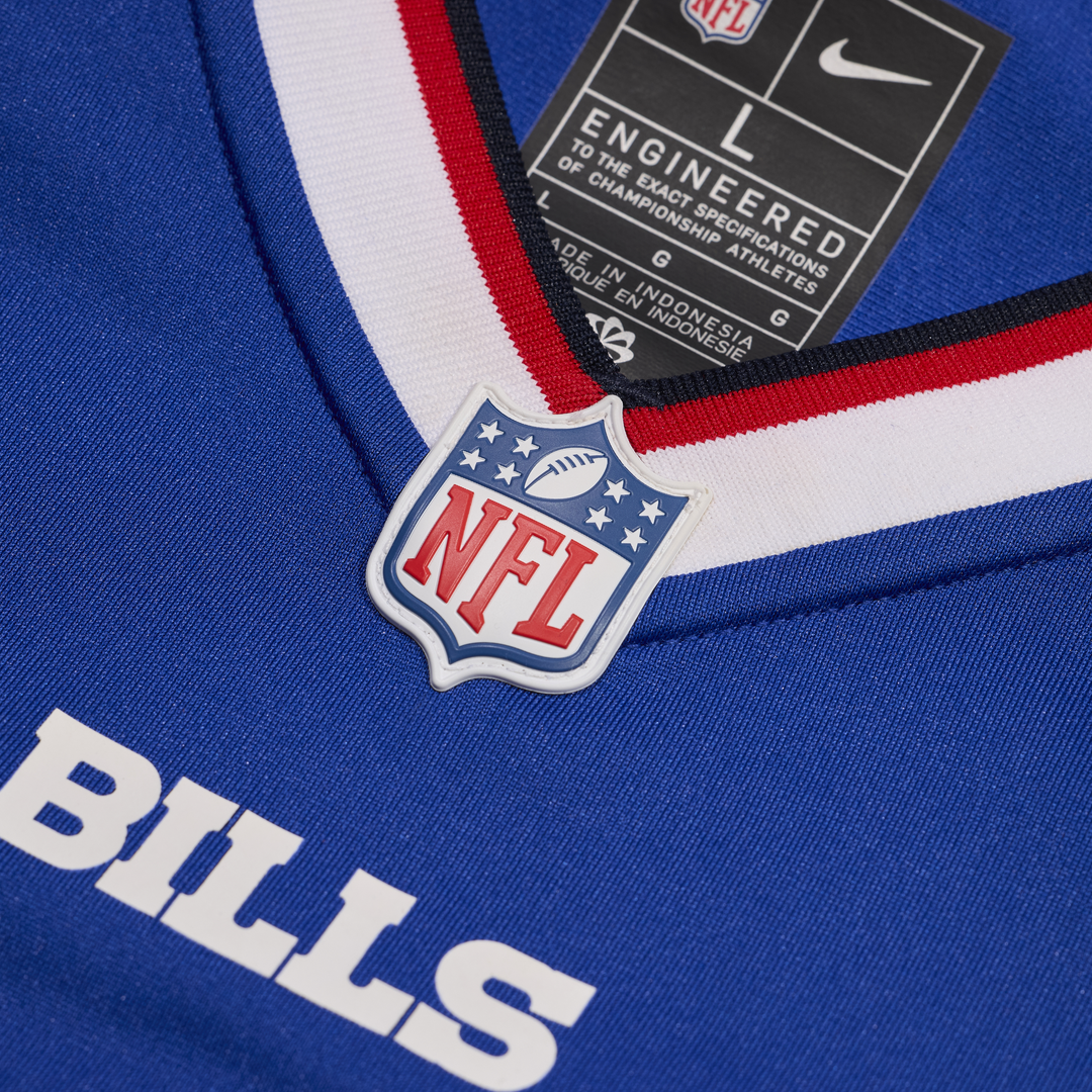Men's Buffalo Bills Michael Hoecht Royal Team Game NFL Football Jersey - view 4