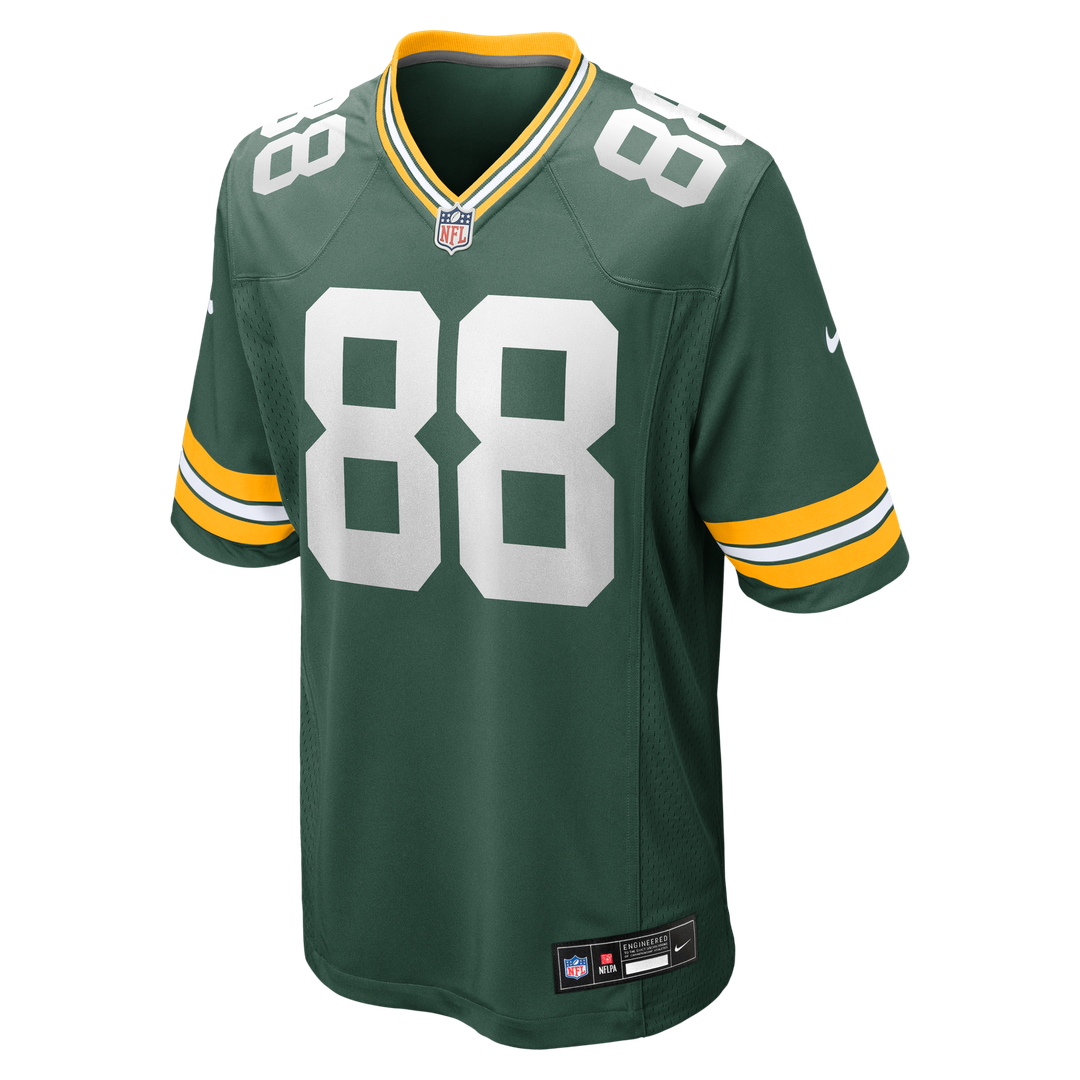 Men's Green Bay Packers Luke Musgrave Green Game NFL Football Jersey - view 2