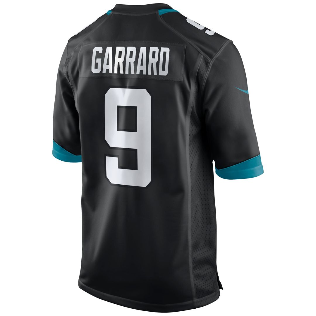 Men's Jacksonville Jaguars David Garrard Black Retired Player Alternate Game NFL Football Jersey - view 3