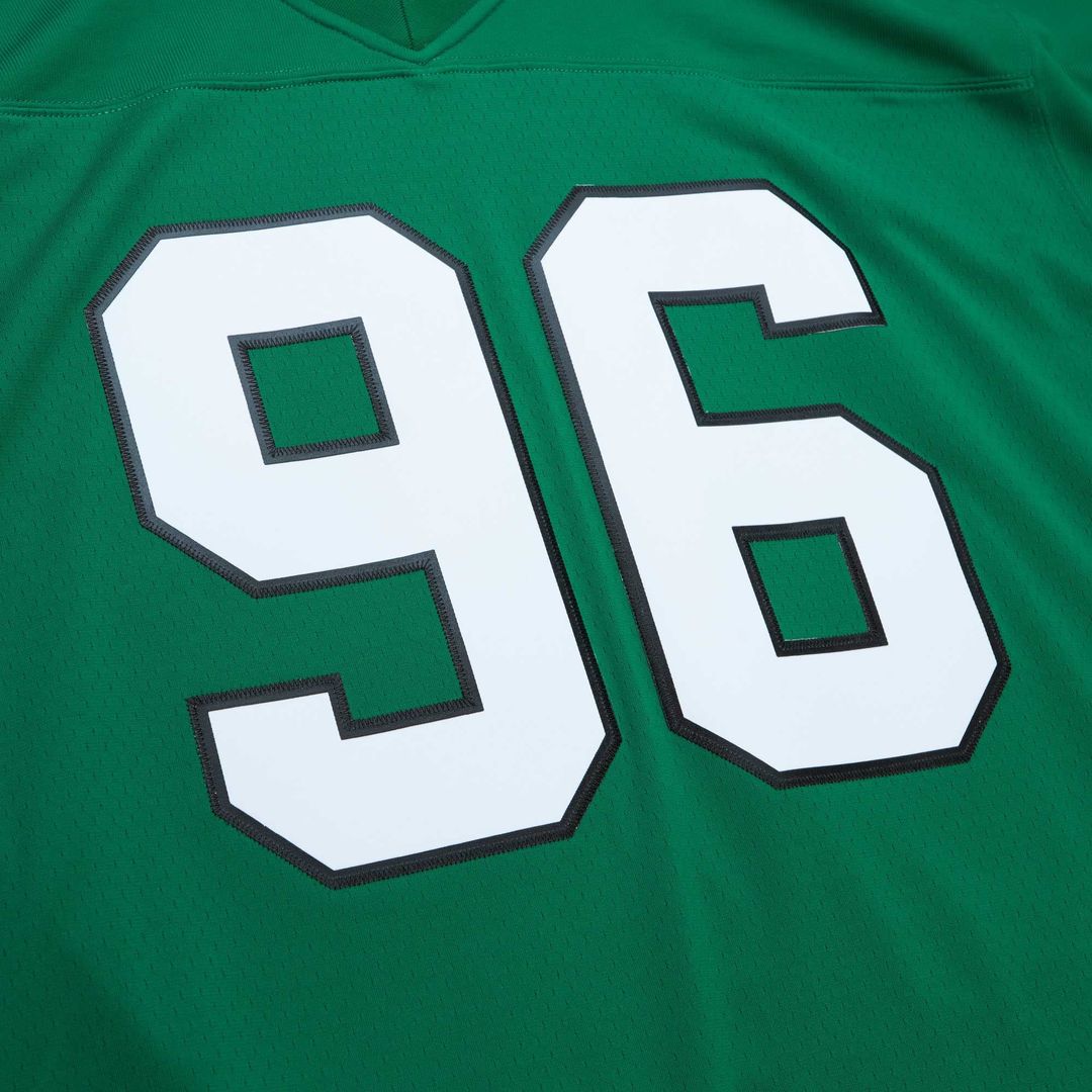 Men's Philadelphia Eagles Clyde Simmons Kelly Green Legacy Replica NFL Football Jersey - view 4