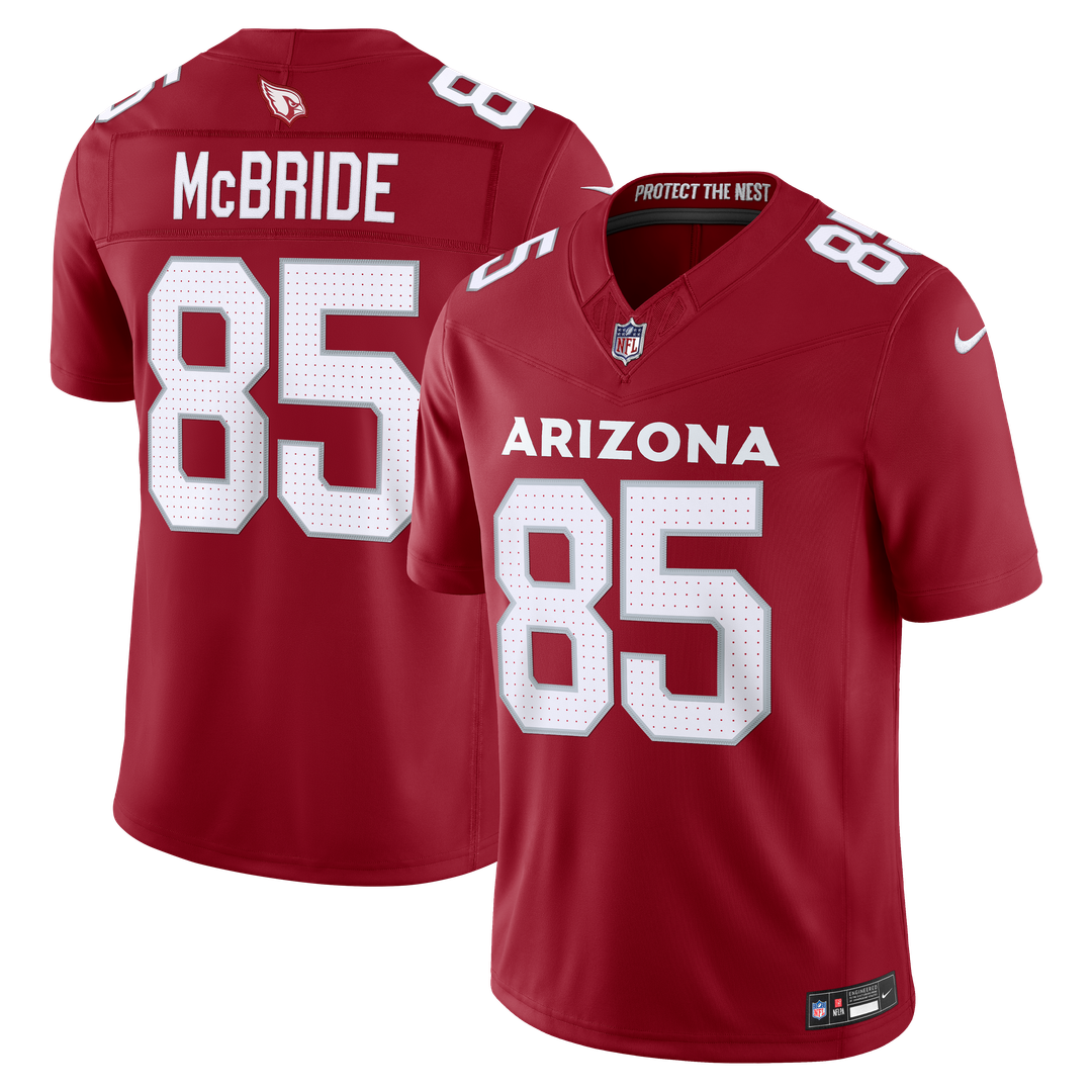 Men's Arizona Cardinals Trey McBride Cardinal Team Stitched Limited NFL Football Jersey - view 10