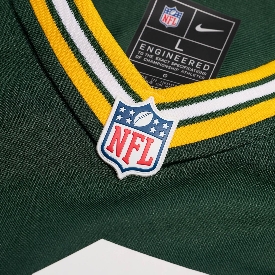 Men's Green Bay Packers Zaire Franklin Green Game NFL Football Jersey - view 6