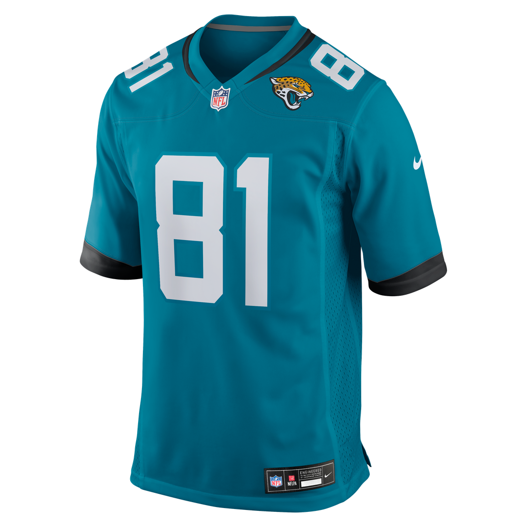 Men's Jacksonville Jaguars R. Jay Soward Teal Retired Player Team Game NFL Football Jersey - view 2
