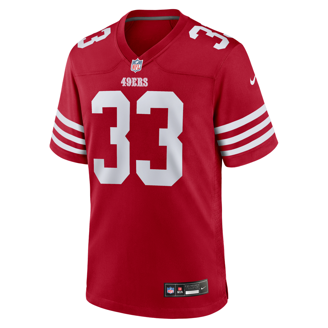 Men's San Francisco 49ers Roger Craig Scarlet Team Retired Game NFL Football Jersey - view 4