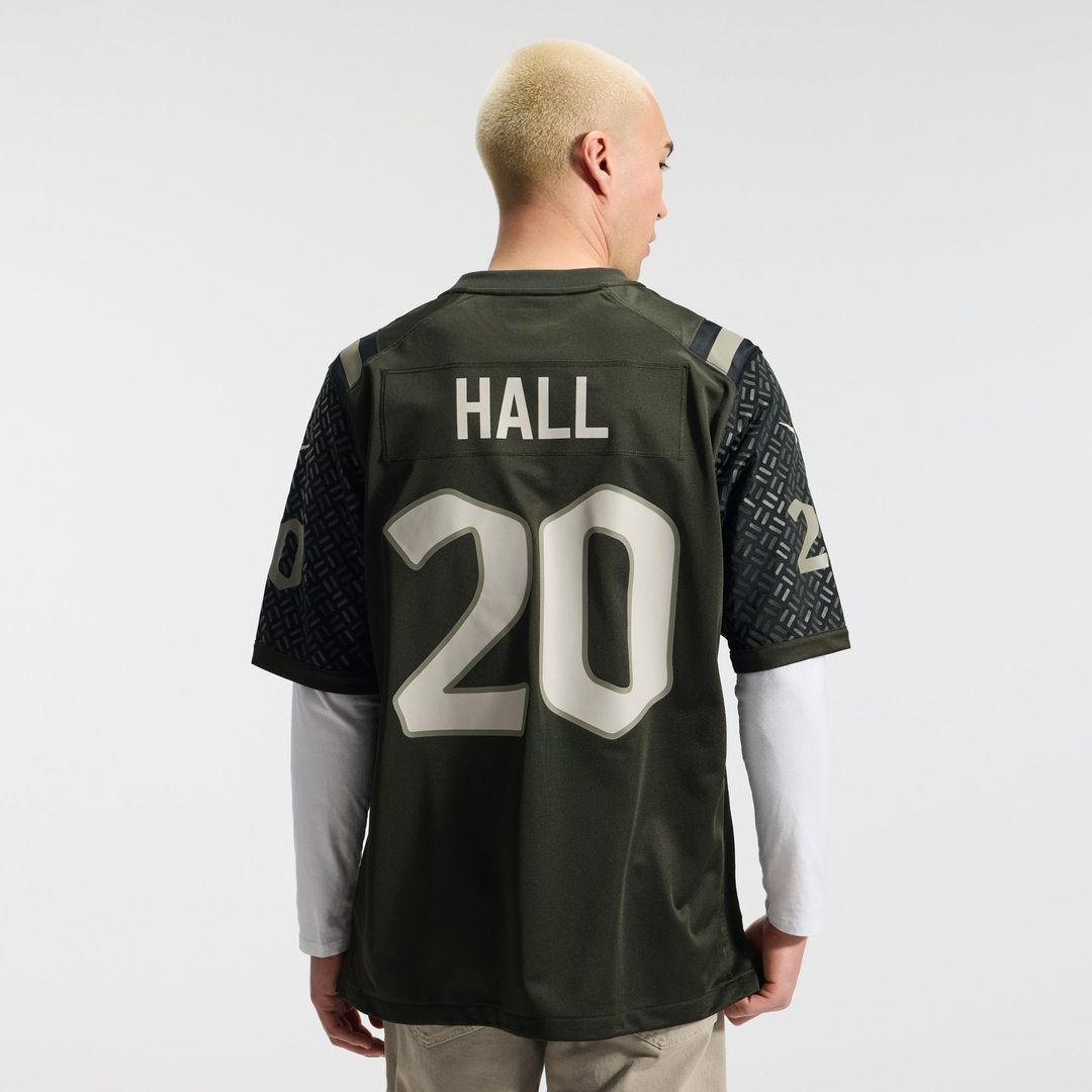Men's New York Jets Breece Hall Green Rivalries Collection Game NFL Football Jersey - view 4