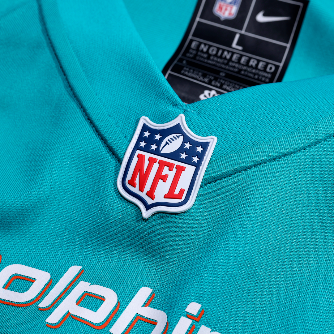 Men's Miami Dolphins Patrick Paul Aqua Game NFL Football Jersey - view 4
