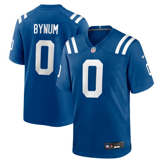 Men's Indianapolis Colts Camryn Bynum Royal Team Game NFL Football Jersey - view 1