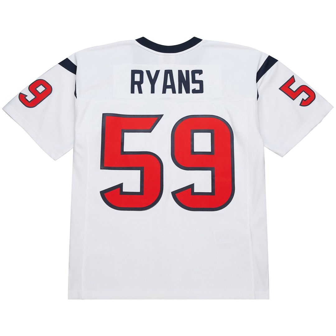 Men's Houston Texans DeMeco Ryans White 2006 Legacy Replica NFL Football Jersey - view 3