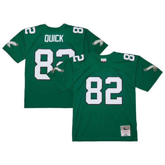 Men's Philadelphia Eagles Mike Quick Kelly Green Legacy Replica NFL Football Jersey - view 1