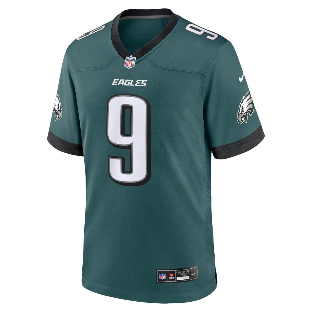 Men's Philadelphia Eagles Nick Foles Midnight Green Team Retired Player Game NFL Football Jersey - view 2