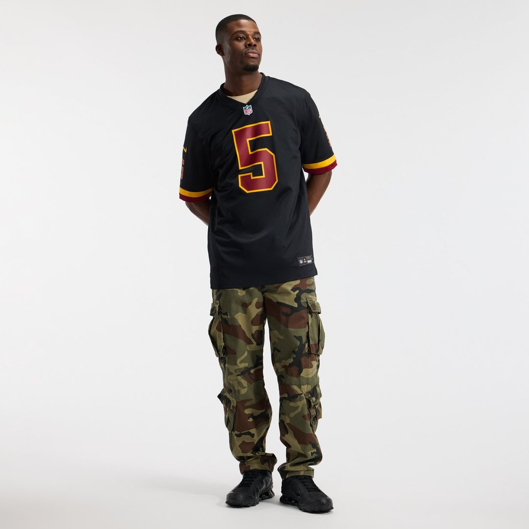 Men's Washington Commanders Jayden Daniels Burgundy Game NFL Football Jersey - view 35