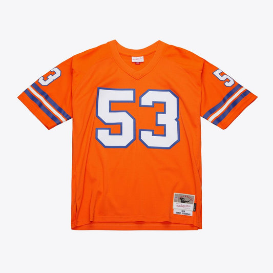 Men's Denver Broncos Randy Gradishar Orange 1978 Legacy Replica NFL Football Jersey - view 1