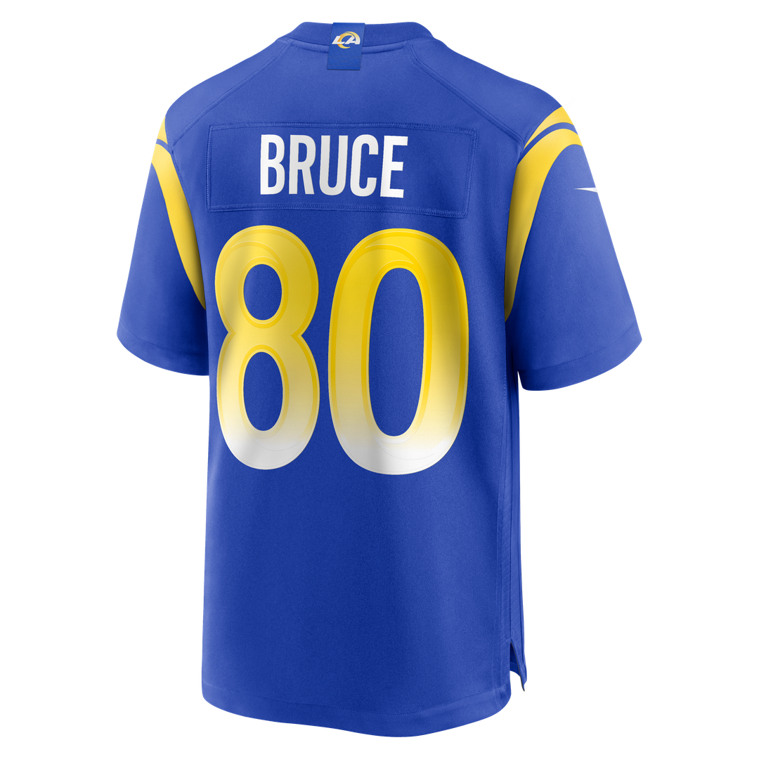 Men's Los Angeles Rams Isaac Bruce Royal Game NFL Football Jersey - view 3