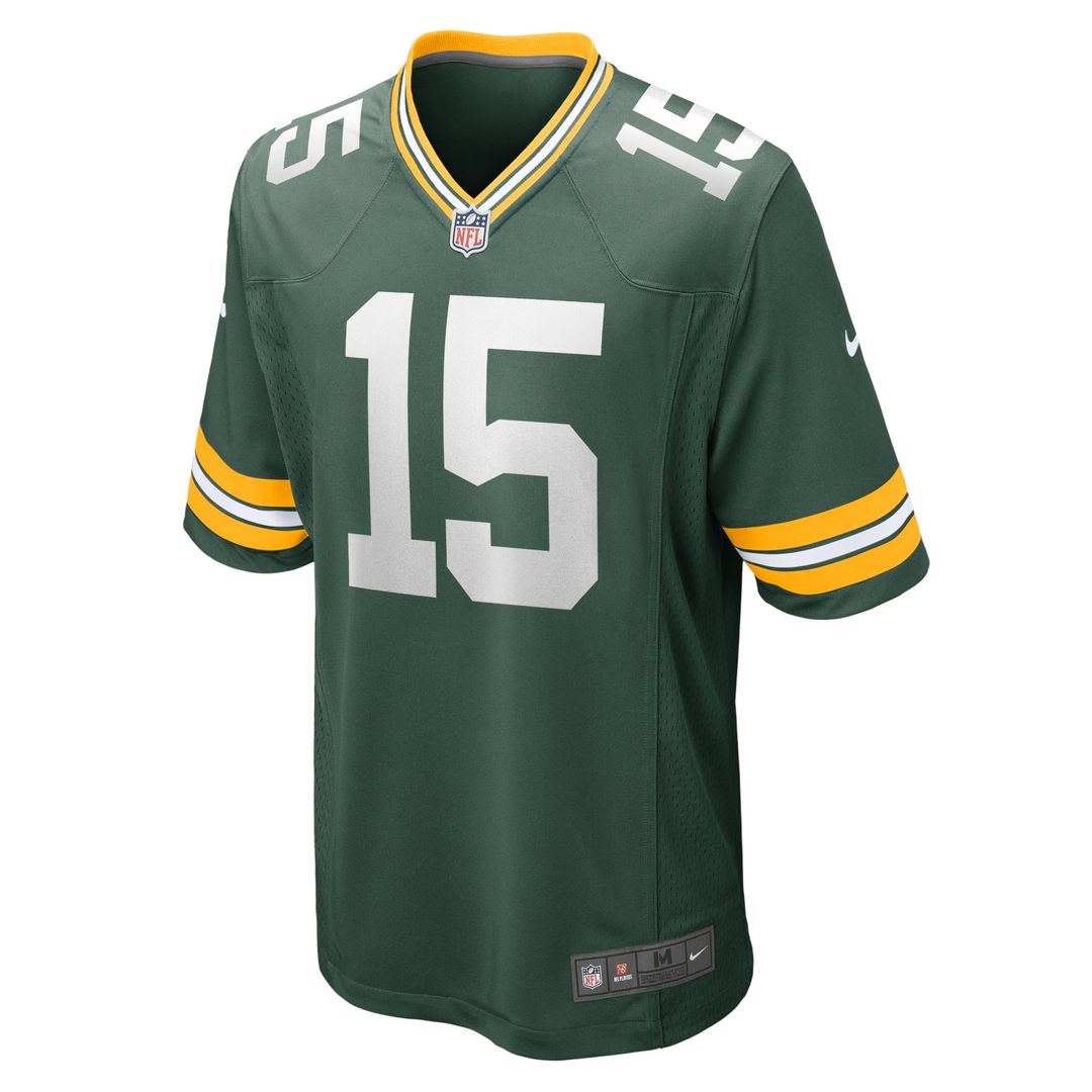 Men's Green Bay Packers Bart Starr Green Retired Player Game NFL Football Jersey - view 2
