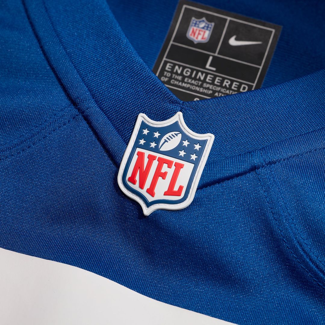 Men's Indianapolis Colts Lenny Moore Royal Game NFL Football Jersey - view 4