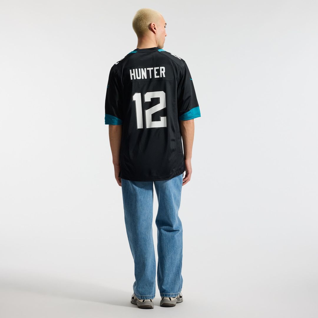 Men's Jacksonville Jaguars Travis Hunter Black Alternate Game NFL Football Jersey - view 20