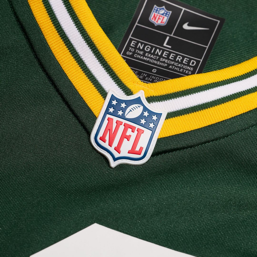 Men's Green Bay Packers Ty'Ron Hopper Green Game NFL Football Jersey - view 4