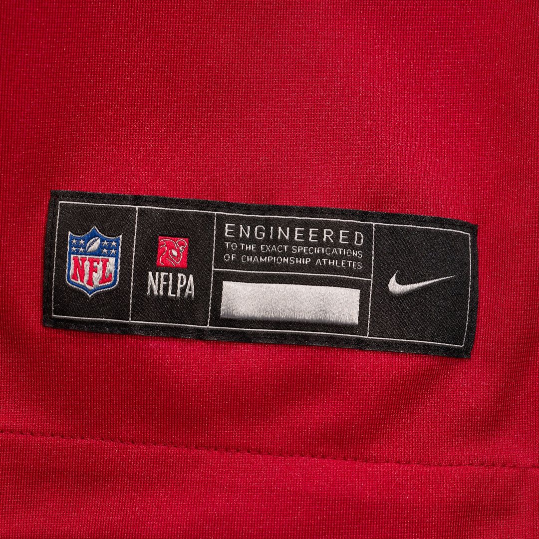 Men's Arizona Cardinals Aaron Brewer Cardinal Team Game NFL Football Jersey - view 6
