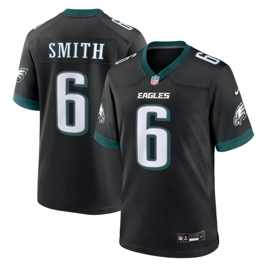 Men's Philadelphia Eagles DeVonta Smith Black Alternate Game NFL Football Jersey - view 1