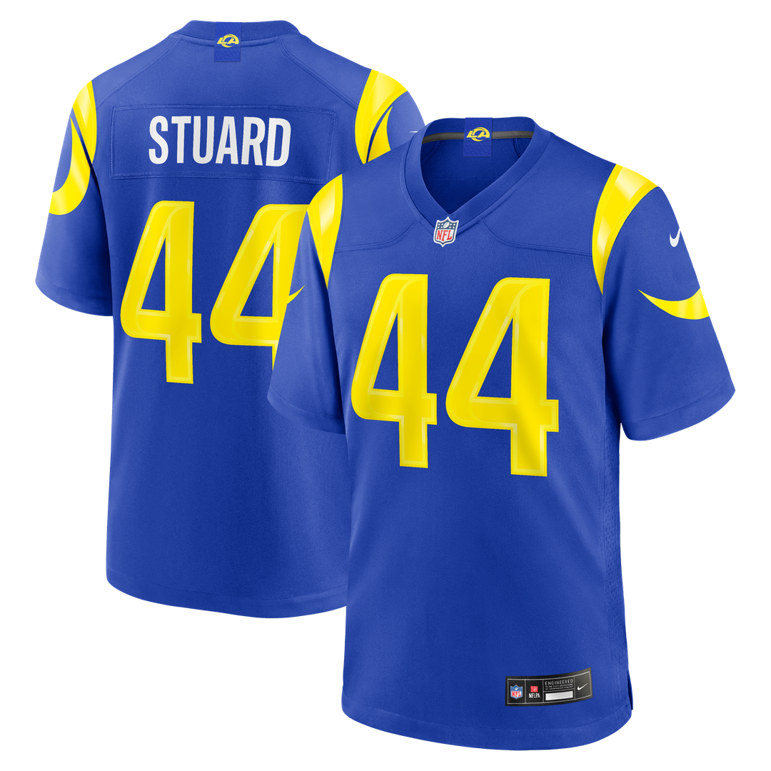 Men's Los Angeles Rams Grant Stuard Royal Team Game NFL Football Jersey - view 1