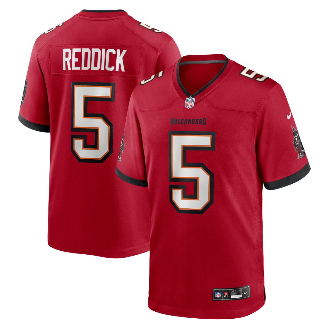 Men's Tampa Bay Buccaneers Haason Reddick Red Team Game NFL Football Jersey - view 1