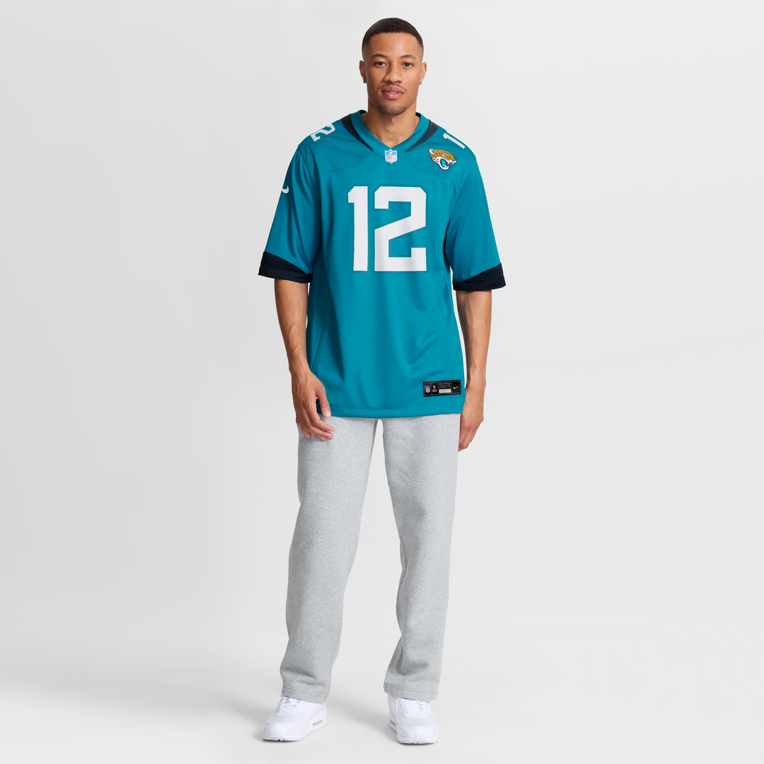 Men's Jacksonville Jaguars Travis Hunter Black Alternate Game NFL Football Jersey - view 35