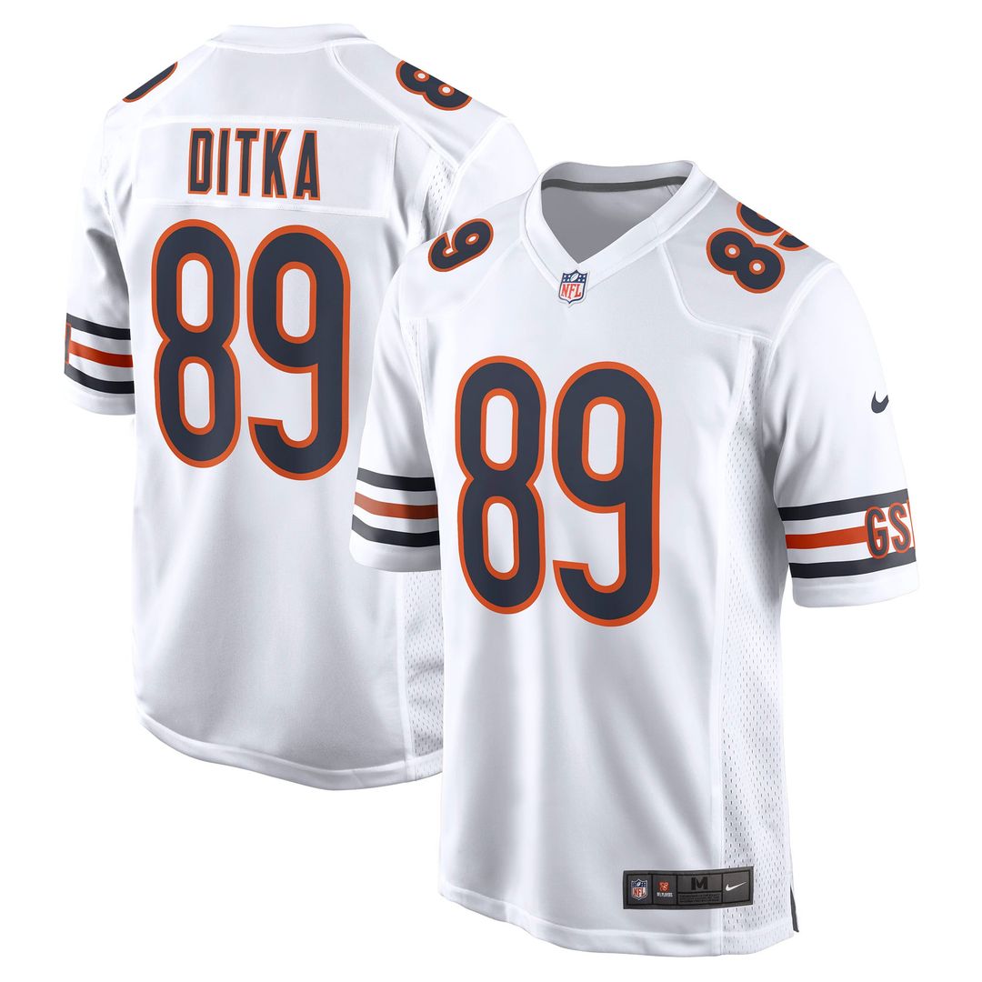 Men's Chicago Bears Mike Ditka Navy Game NFL Football Jersey - view 13