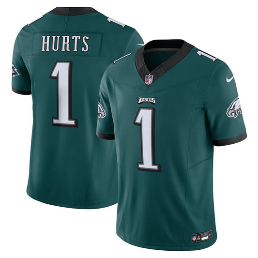 Men's Philadelphia Eagles Jalen Hurts Green Limited NFL Football Jersey - view 1