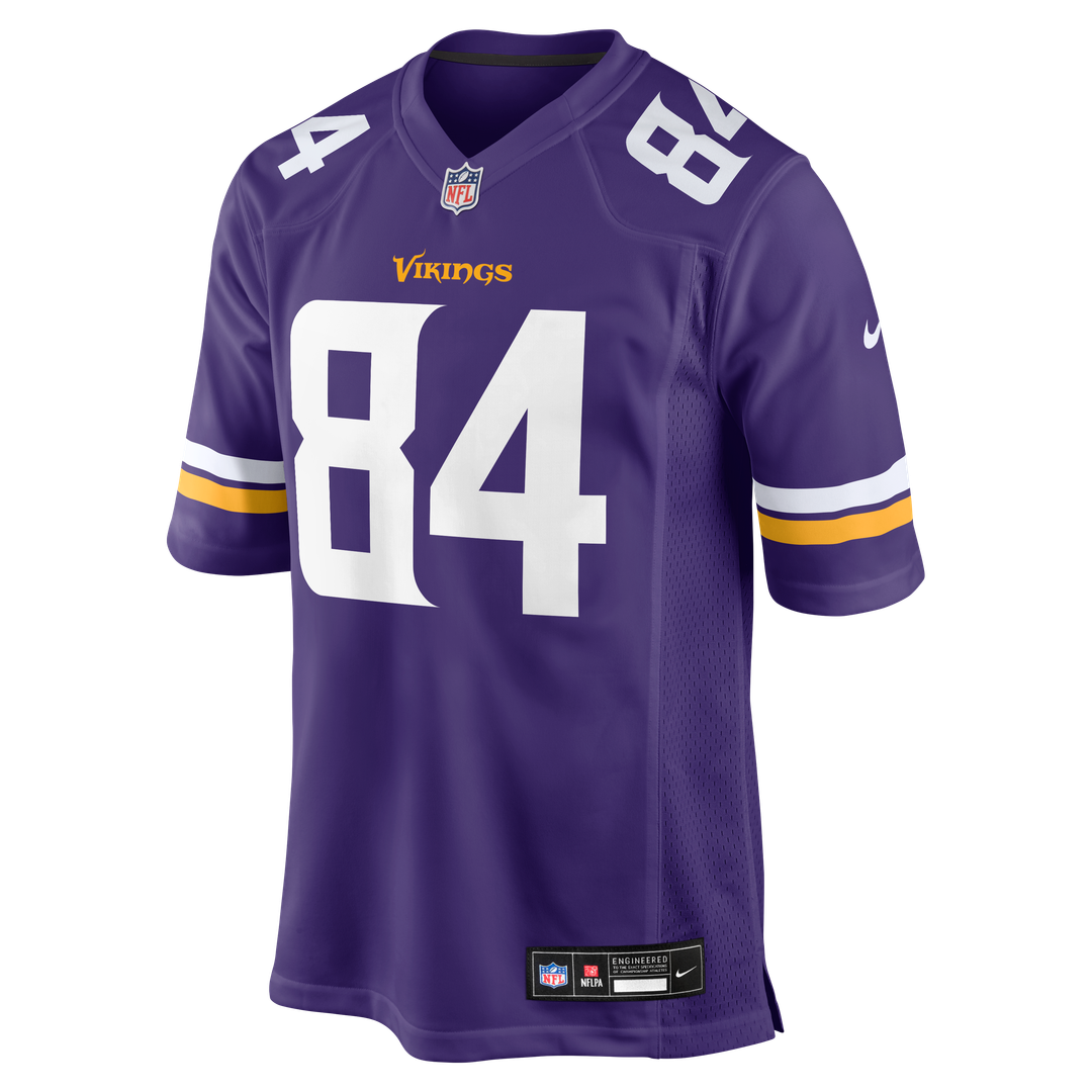 Men's Minnesota Vikings Randy Moss White Retired Player Game NFL Football Jersey - view 8