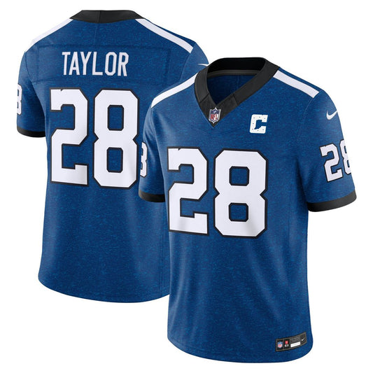 Men's Indianapolis Colts Jonathan Taylor Royal Alternate Indiana Nights Stitched Limited NFL Football Jersey - view 1