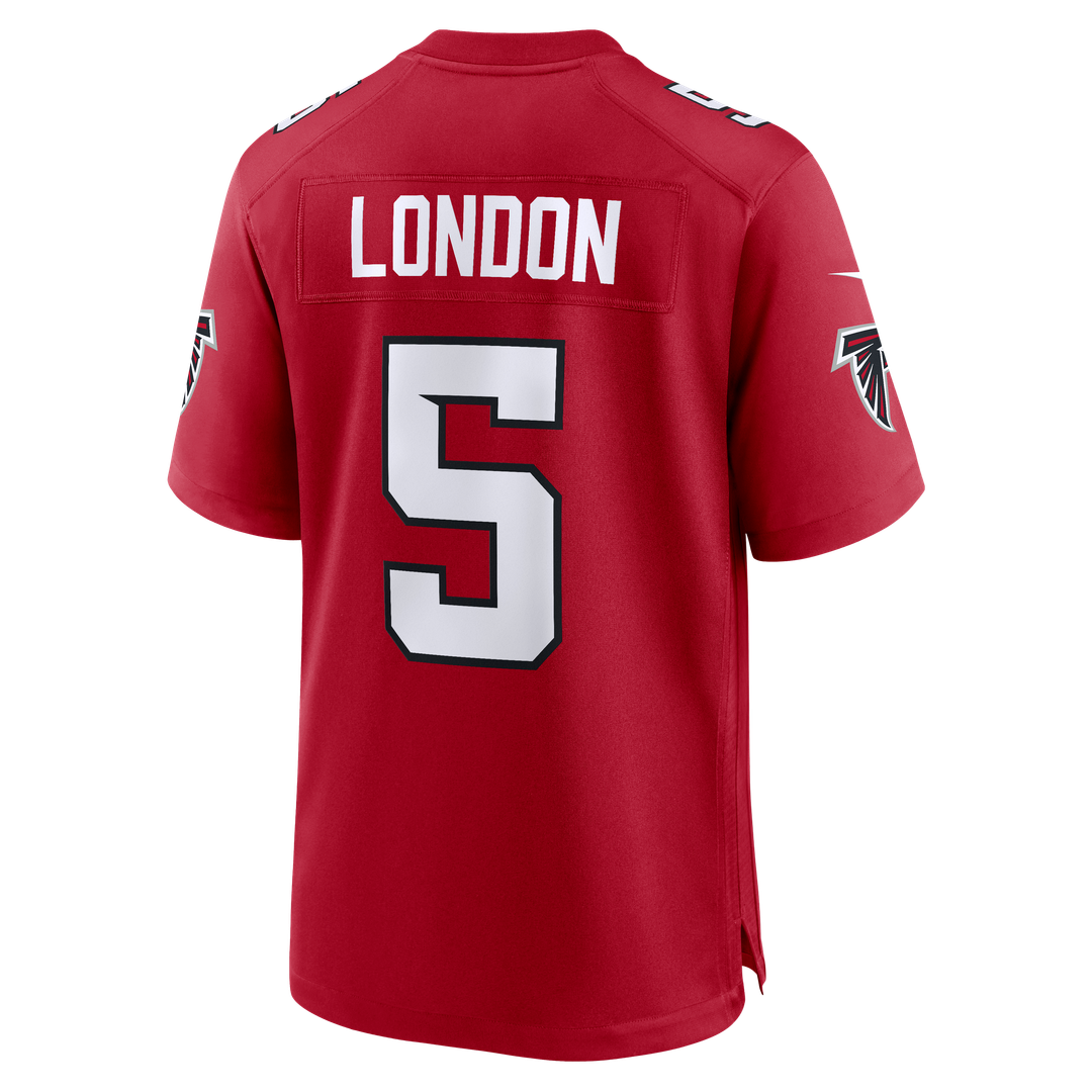 Men's Atlanta Falcons Drake London White Game NFL Football Jersey - view 17