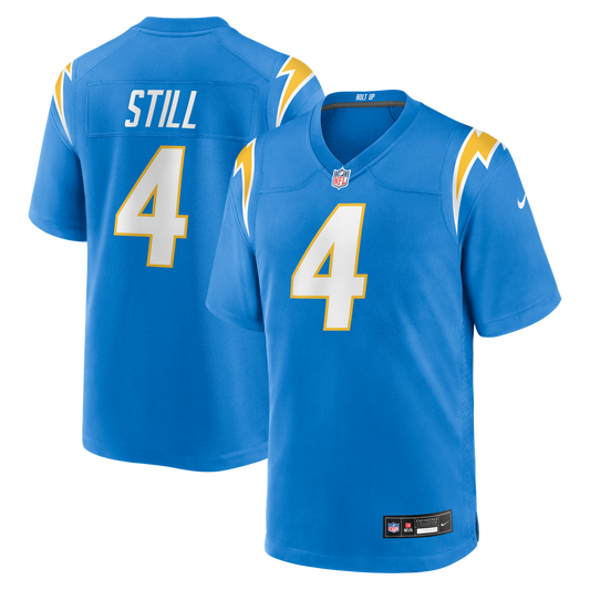Men's Los Angeles Chargers Tarheeb Still Powder Blue Team Game NFL Football Jersey - view 1