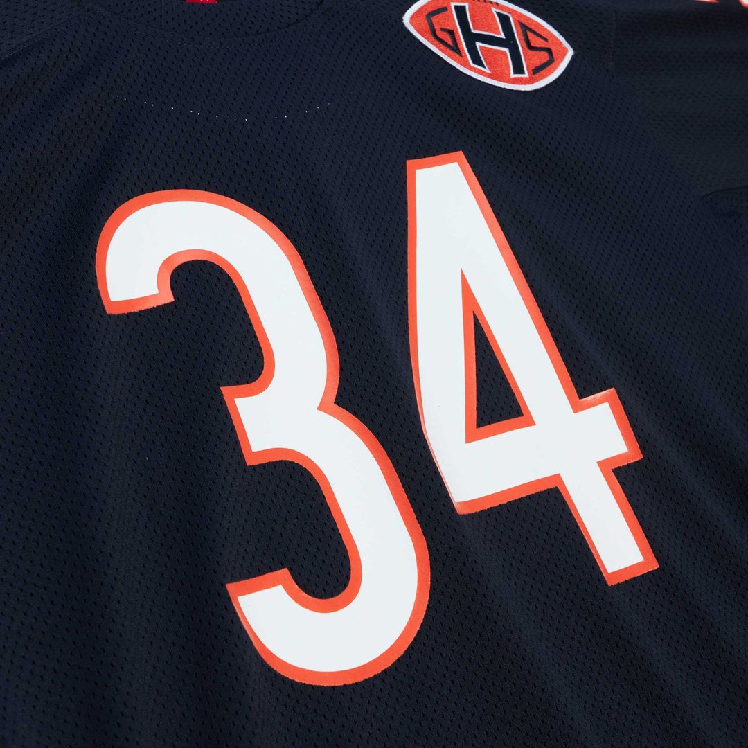 Men's Chicago Bears 1985 Walter Payton White Throwback NFL Football Jersey - view 10