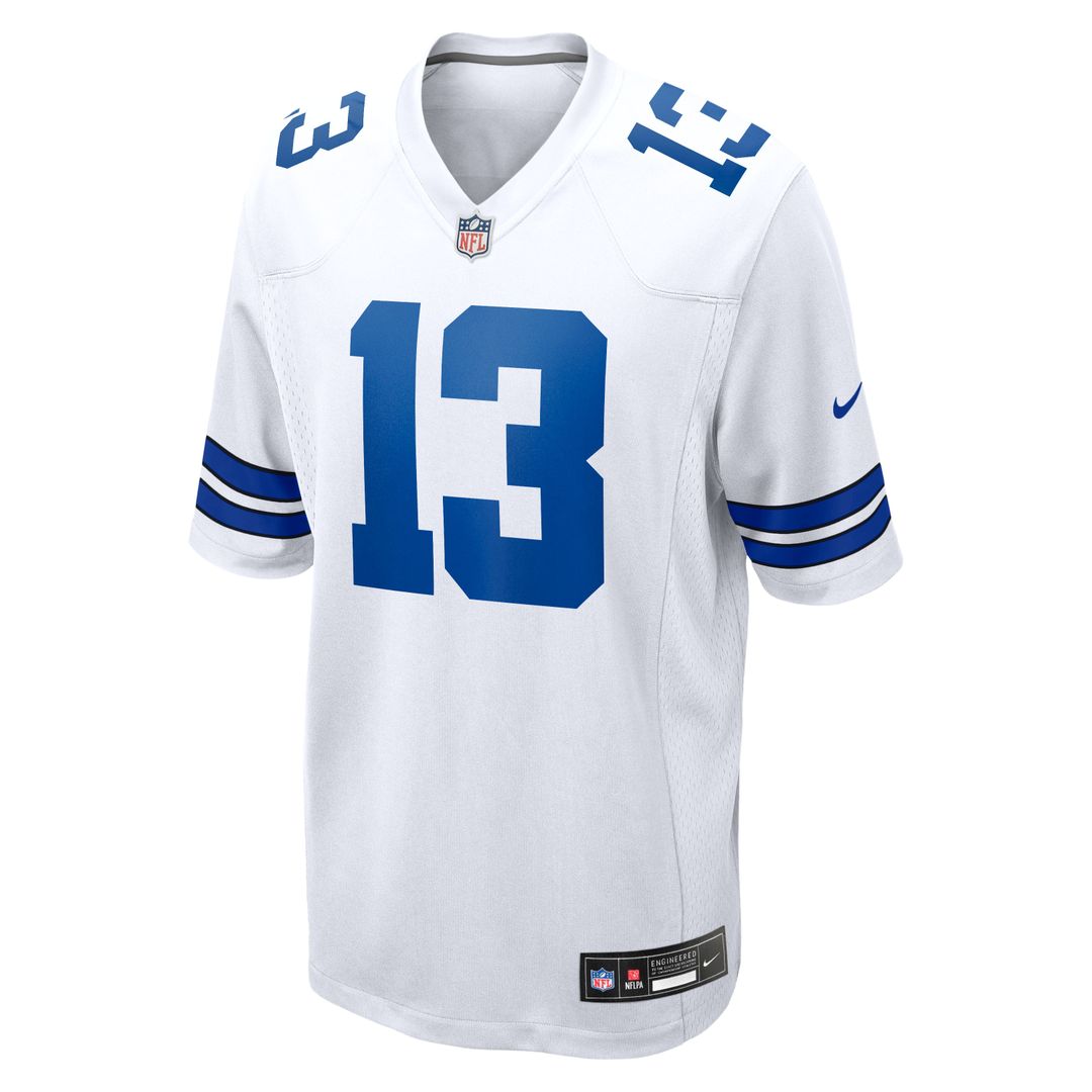 Men's Dallas Cowboys Caleb Downs Navy Team Game NFL Football Jersey - view 18