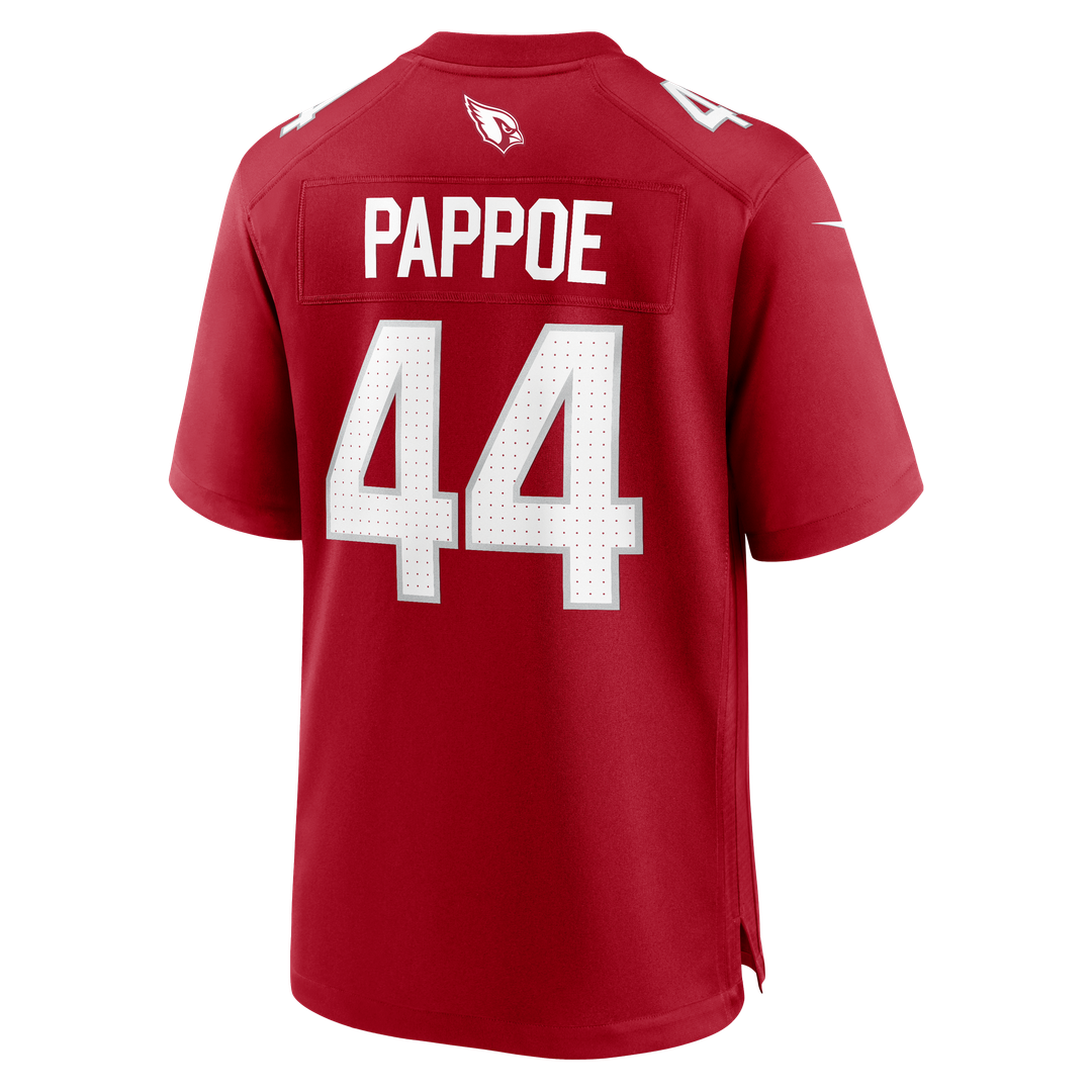 Men's Arizona Cardinals Owen Pappoe Cardinal Team Game NFL Football Jersey - view 3