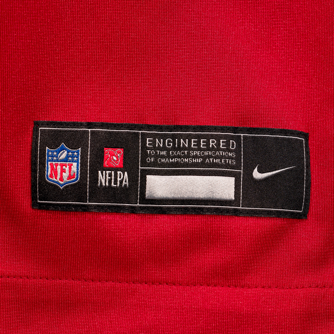 Men's Kansas City Chiefs Jaylon Moore Red Team Game NFL Football Jersey - view 6