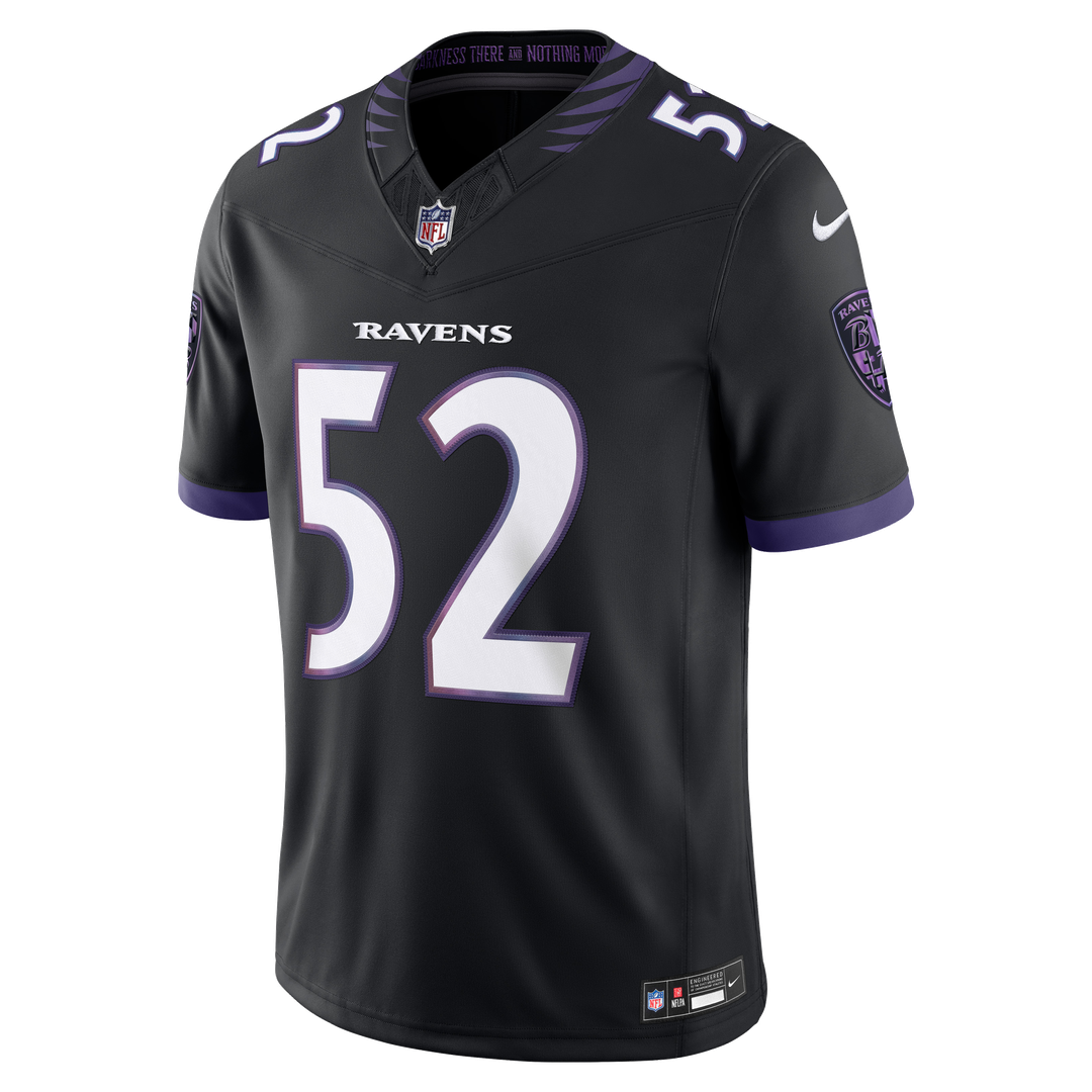 Men's Baltimore Ravens Ray Lewis Black Alternate Stitched Retired Player Limited NFL Football Jersey - view 5