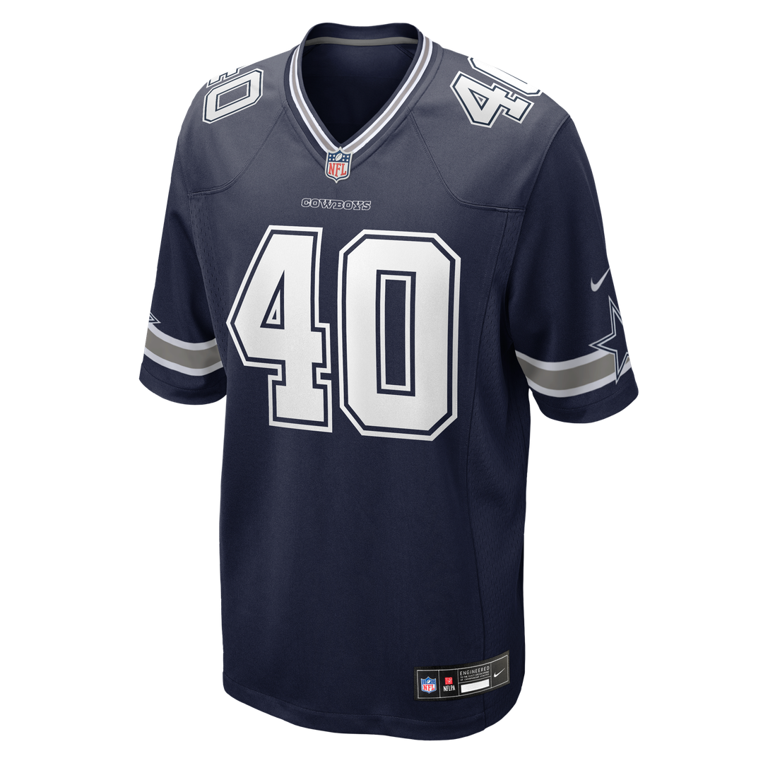 Men's Dallas Cowboys Von Miller Navy Game NFL Football Jersey - view 12
